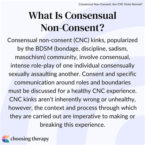 Consensual non